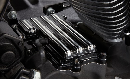 ARLEN NESS TRANSMISSION TOP COVER - KORUYUCU KAPAK  10-GAUGE TWIN CAM BLACK KOD: 11050112