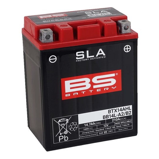 BS BATTERY - AKÜ BTX14AHL/BB14L-A2/B2 S KOD:21130610