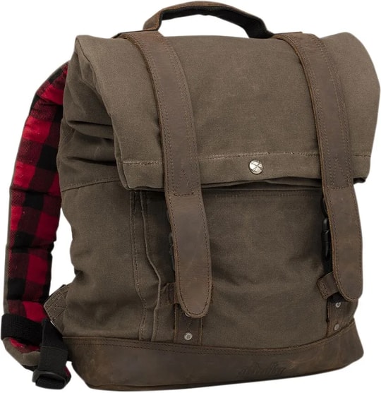 BURLY BRAND BACKPACK WAXED COTTON KOD:3517-0414