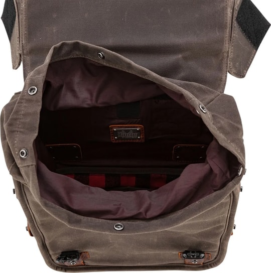 BURLY BRAND SADDLEBAG THROWOVER OAK KOD:3501-1420
