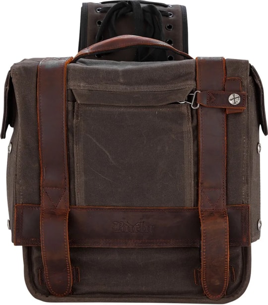 BURLY BRAND SADDLEBAG THROWOVER OAK KOD:3501-1420