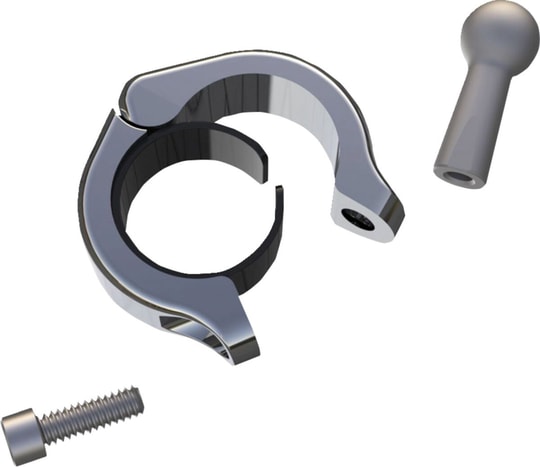 CIRO CLAMP ALUM CHR 1.125/1.25 / CLAMP ALUM CHR 1.125/1.25 KOD: 50138
