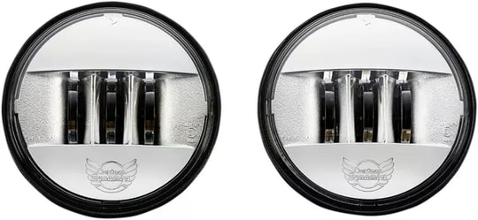 CUSTOM DYNAMICS 4.5 PASSING LAMPS CHROME PAIR  KOD:20011752