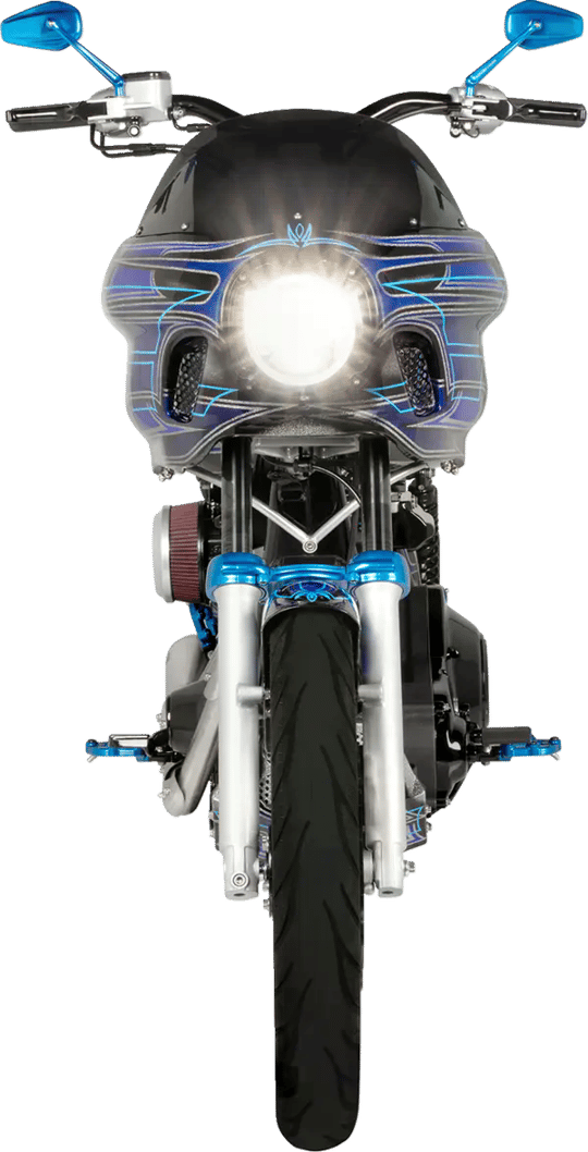 CUSTOM DYNAMICS 5.75 LED HEADLAMP WITH HALO -  KOD:20012483