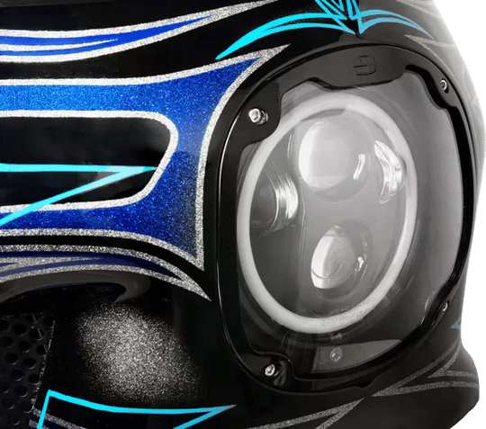 CUSTOM DYNAMICS 5.75 LED HEADLAMP WITH HALO -  KOD:20012483