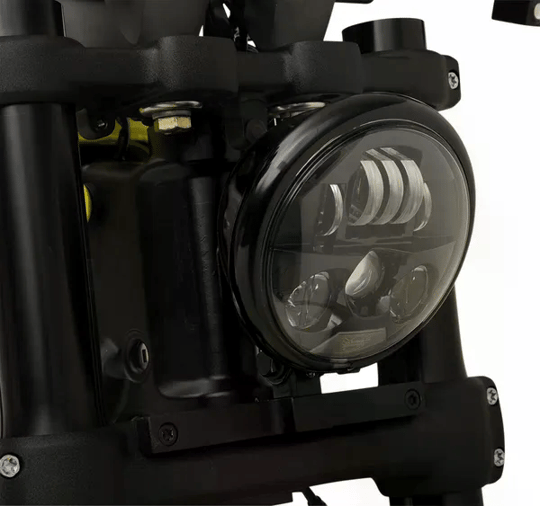 CUSTOM DYNAMICS 5.75 BLACK LED HEADLAMP ECE KOD:20011749