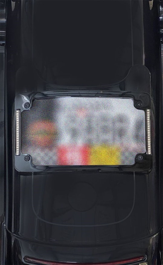 CUSTOM DYNAMICS FRAME LP FLH BLACK KOD:20301485