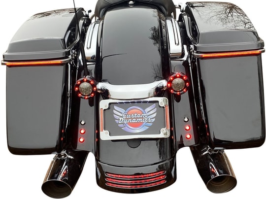 CUSTOM DYNAMICS FRAME LP FLH CHROME KOD:20301486