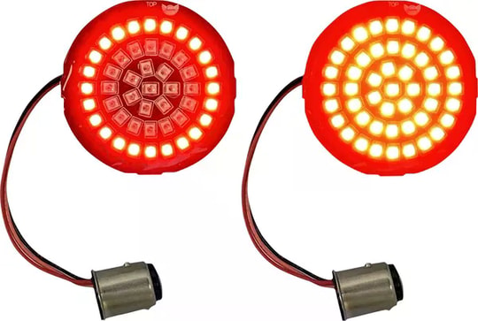 CUSTOM DYNAMICS GEN 4 RED RING TURN SIGNAL BUL KOD:20201909