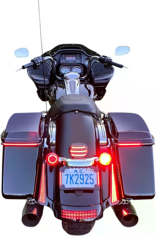 CUSTOM DYNAMICS GEN 4 RED RING TURN SIGNAL BUL KOD:20201909