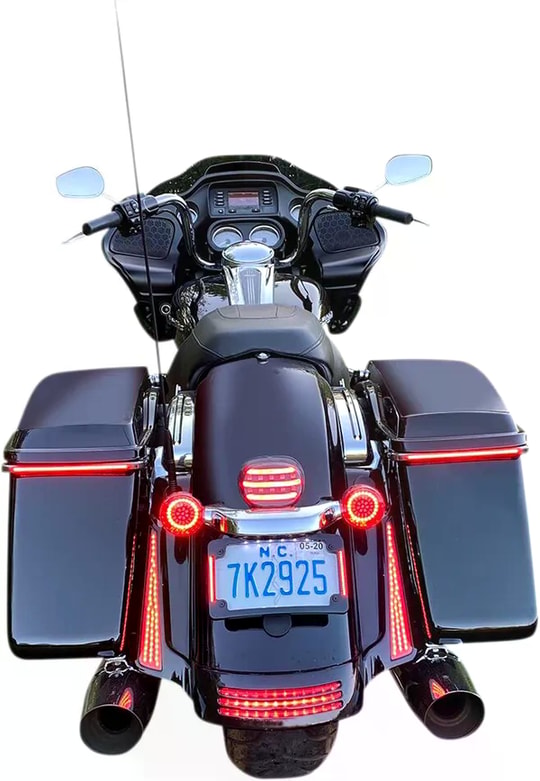 CUSTOM DYNAMICS GEN 4 RED RING TURN SIGNAL BUL KOD:20201909