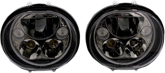 CUSTOM DYNAMICS HEADLIGHT 5.75 BLK PR KOD:20011260