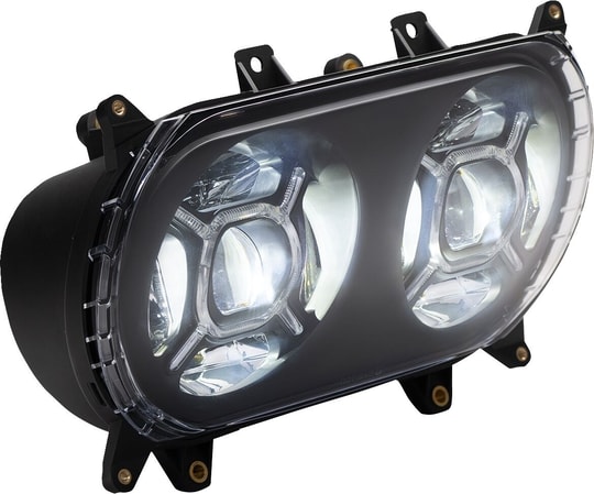CUSTOM DYNAMICS HEADLIGHTS DBLX LED BLK KOD:20012603