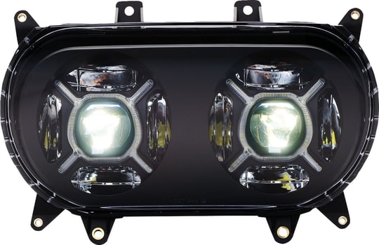 CUSTOM DYNAMICS HEADLIGHTS DBLX LED BLK KOD:20012603