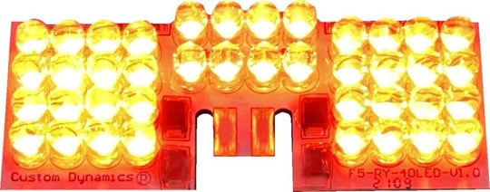 CUSTOM DYNAMICS LAMP FENDER TIP RED KOD:20600453