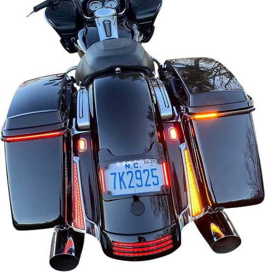 CUSTOM DYNAMICS LED PANELS CHR W/SMKLNS KOD:20402721