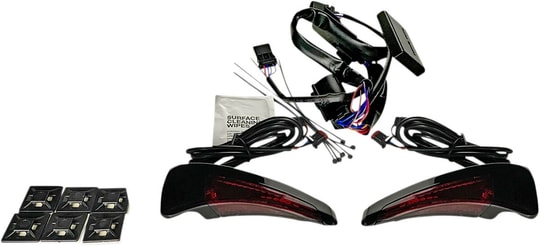 CUSTOM DYNAMICS LIGHT B-REST FLH BLK/RED KOD:20402540