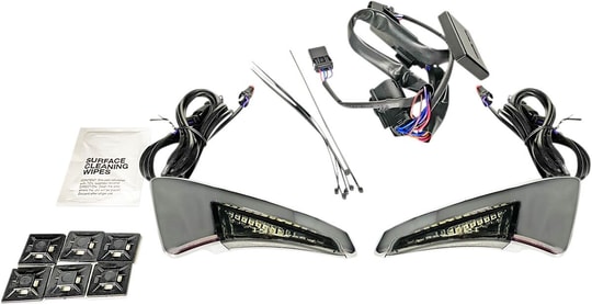 CUSTOM DYNAMICS LIGHT B-REST FLH CHR/SMK KOD:20402541