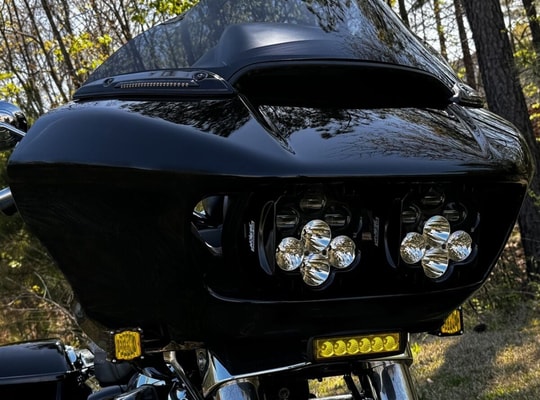 CUSTOM DYNAMICS LIGHT BAR LED YELLOW ROAD GLID KOD:20403194
