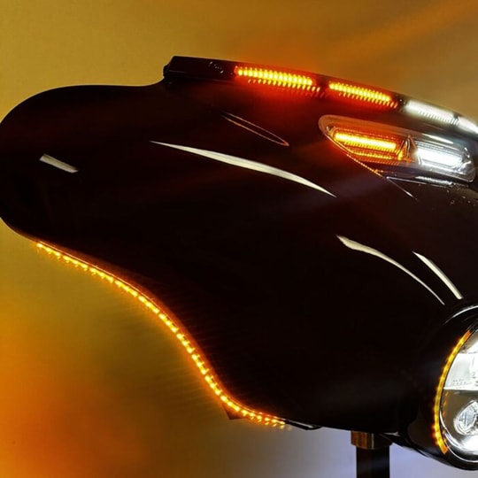 CUSTOM DYNAMICS LIGHT FAIRING STRIPS DUAL COLO KOD:20403062