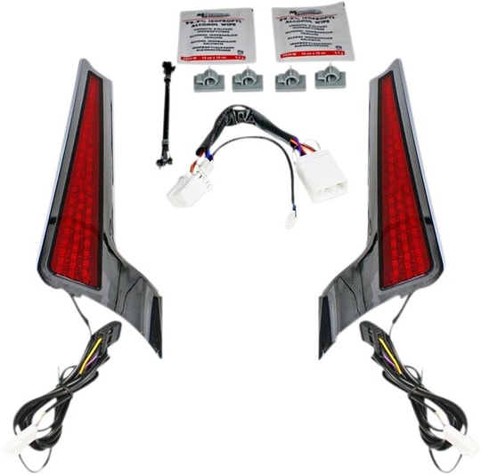 CUSTOM DYNAMICS LIGHT FASCIA 06-09CHR/RED KOD:20402522