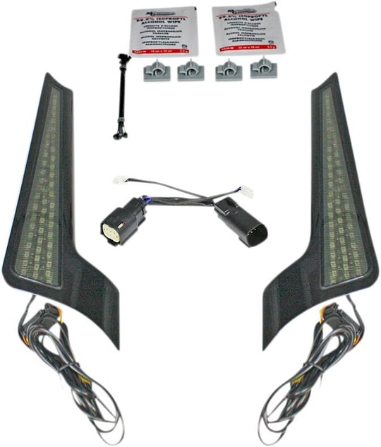 CUSTOM DYNAMICS LIGHT FASCIA BLK/SMK KOD:20402511