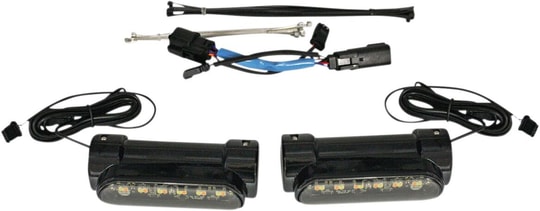 CUSTOM DYNAMICS LIGHT GUARD 10-13FLHX BLK KOD:20402531