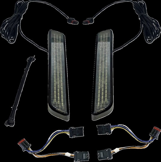 CUSTOM DYNAMICS LIGHT LED FORK SMK BLK KOD:20402649