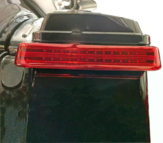 CUSTOM DYNAMICS LIGHT LED SBAG BLK/RED KOD:20402571