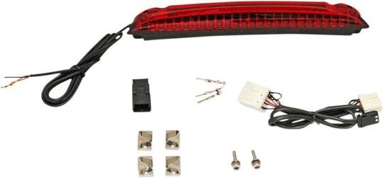 CUSTOM DYNAMICS LIGHT LUGGAGE RACK RED KOD:20402305