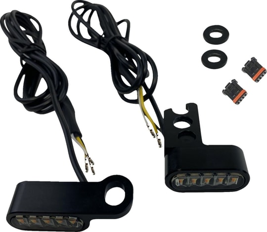 CUSTOM DYNAMICS LIGHT TURN SIGNALS MIRROR MOUN KOD:20403063