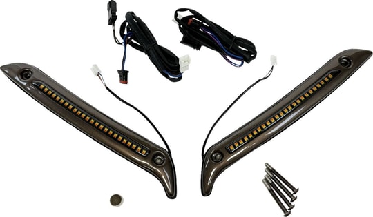 CUSTOM DYNAMICS LIGHT WINDSHIELD TRIM LED DARK KOD:20403250