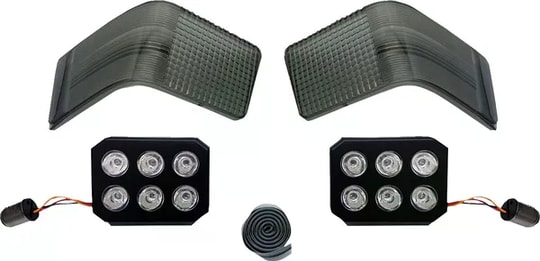 CUSTOM DYNAMICS LIGHTS LED TPAK SMK LENS KOD:20101490