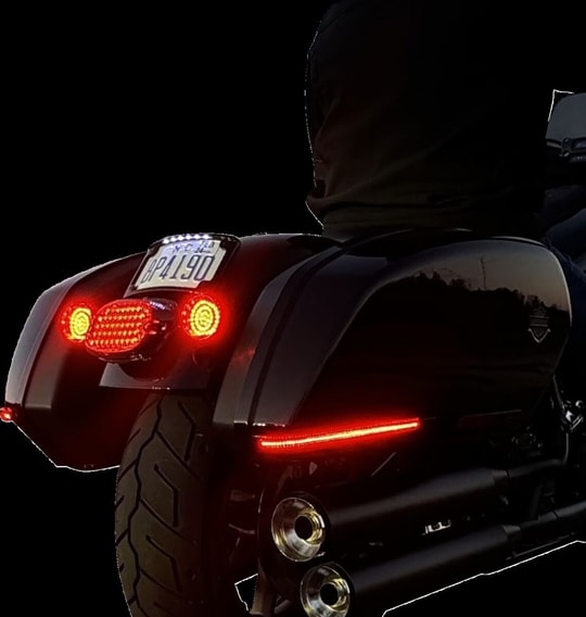 CUSTOM DYNAMICS LIGHTS SADDLEBAG LED SMOKED LE KOD:20403198
