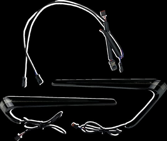 CUSTOM DYNAMICS LIGHTS SADDLEBAG LED SMOKED LE KOD:20403198