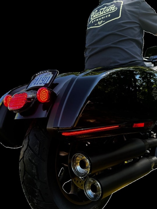 CUSTOM DYNAMICS LIGHTS SADDLEBAG LED SMOKED LE KOD:20403198