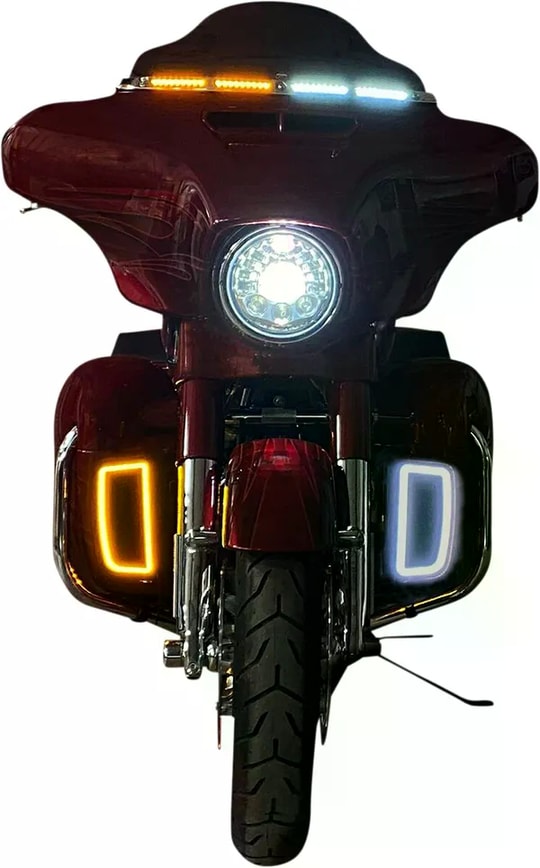 CUSTOM DYNAMICS LOWER FAIRING GRILL UPGRADE WI KOD:20201919
