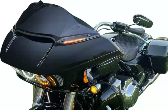 CUSTOM DYNAMICS ROAD GLIDE WINDSHIELD TRIM FOR KOD:20402816