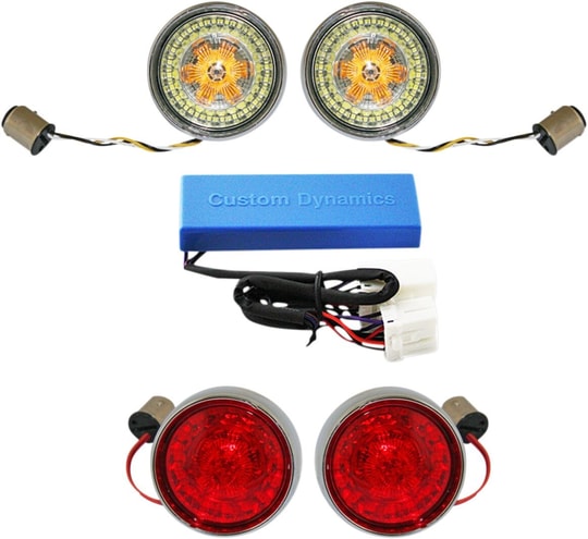 CUSTOM DYNAMICS SIGNAL BLLT 02-11 CHR KIT KOD:20201700