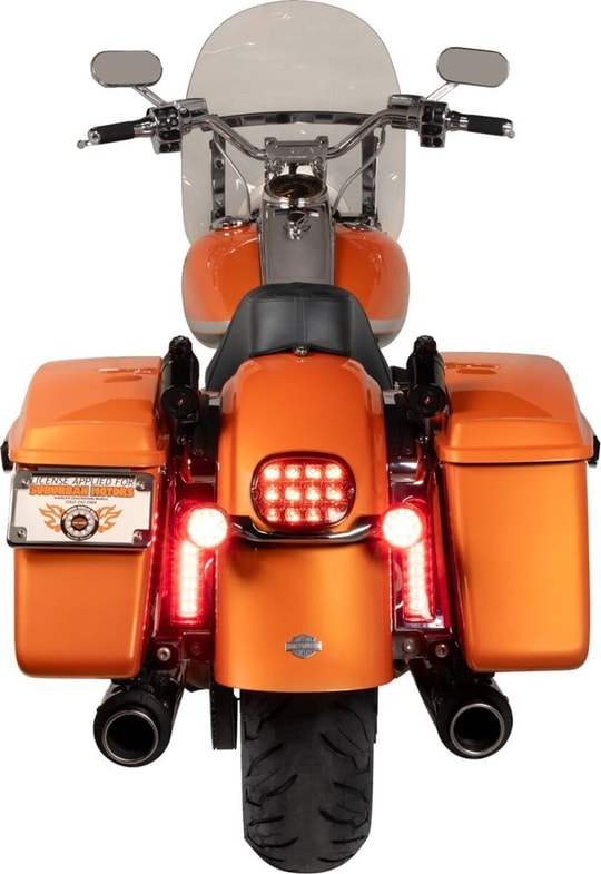 CUSTOM DYNAMICS SIGNAL BLLT 1156 CHR/RED KOD:20201692