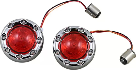 CUSTOM DYNAMICS SIGNAL BLLT 1157 CHR/RED KOD:20201879