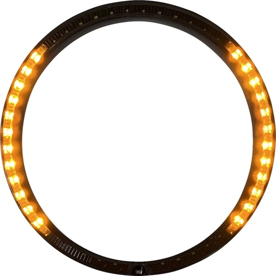 CUSTOM DYNAMICS TRIM RING BLK SEQ TSGNAL KOD:20012313