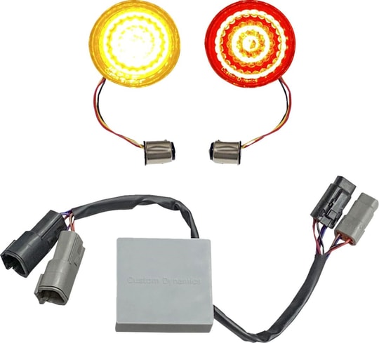 CUSTOM DYNAMICS TSIGNAL SMRT BLLT AMB/RED KOD:20202123