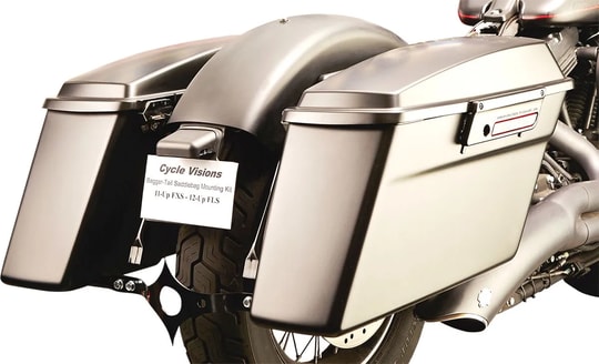 CYCLE VISIONS BAGGERTAIL FXS/FLS BLK KOD:3501-1017