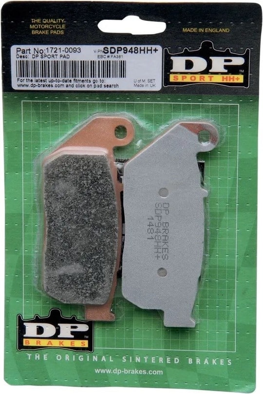 DP BRAKES BRAKE PAD FREN BALATASI SINTRD SDP948HH KOD:17210093