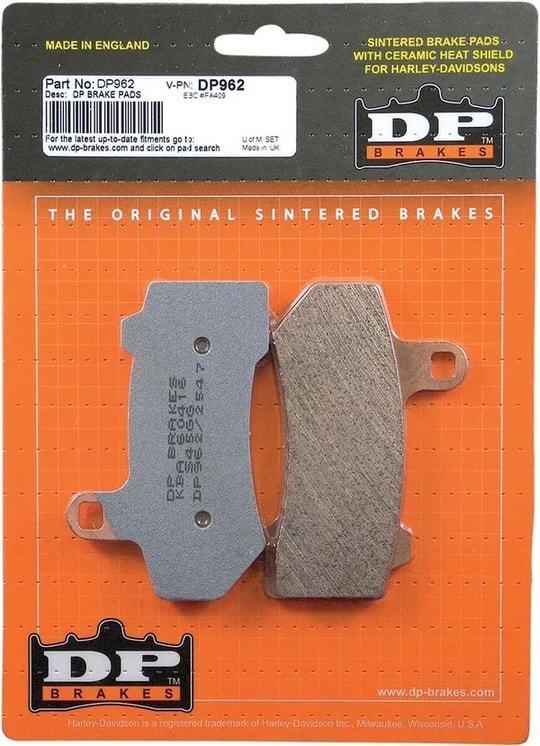 DP BRAKES BRAKE PAD FREN BALATASI SINTERED DP962 KOD:17210680