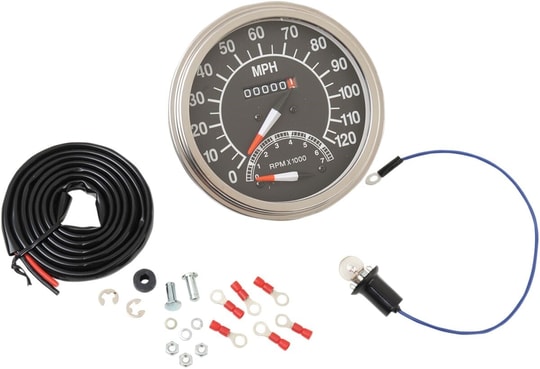 DRAG SPECIALTIES 1:1 SPEEDO/TACH UNIT FX KOD: DS243871