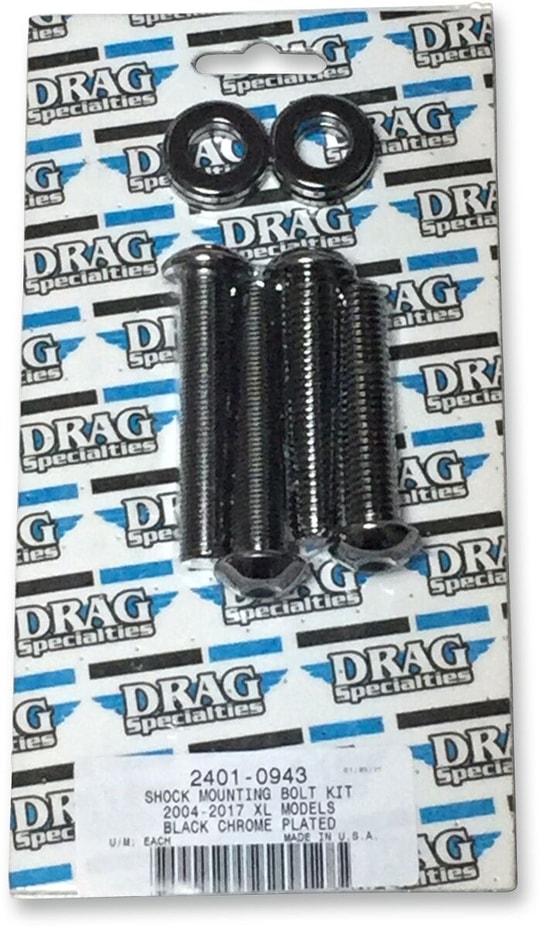 DRAG SPECIALTIES AMORTİSÖR BAĞLANTI SETİ BLK CHROM KOD: 24010943