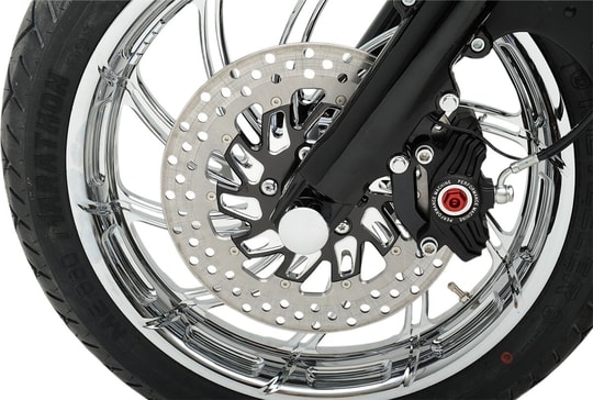 DRAG SPECIALTIES AXLE  - AKS CAP ÖN CHROME KOD: 02140374