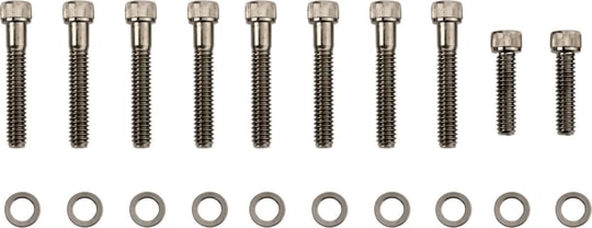 DRAG SPECIALTIES BOLT SETİ M8 TRAN CVR B/C KOD: 24011030